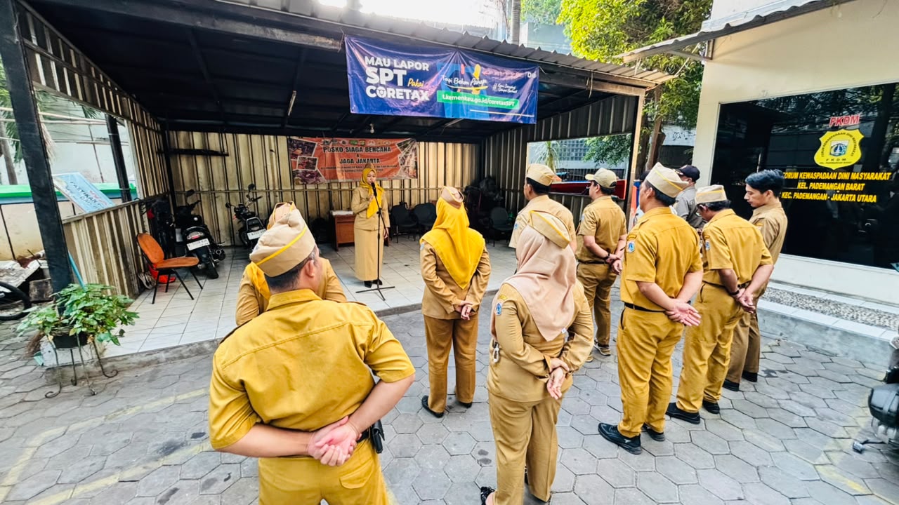 Apel Pagi ASN Perkuat Disiplin dan Kesiapan Pelayanan di Kelurahan Pademangan Barat 2