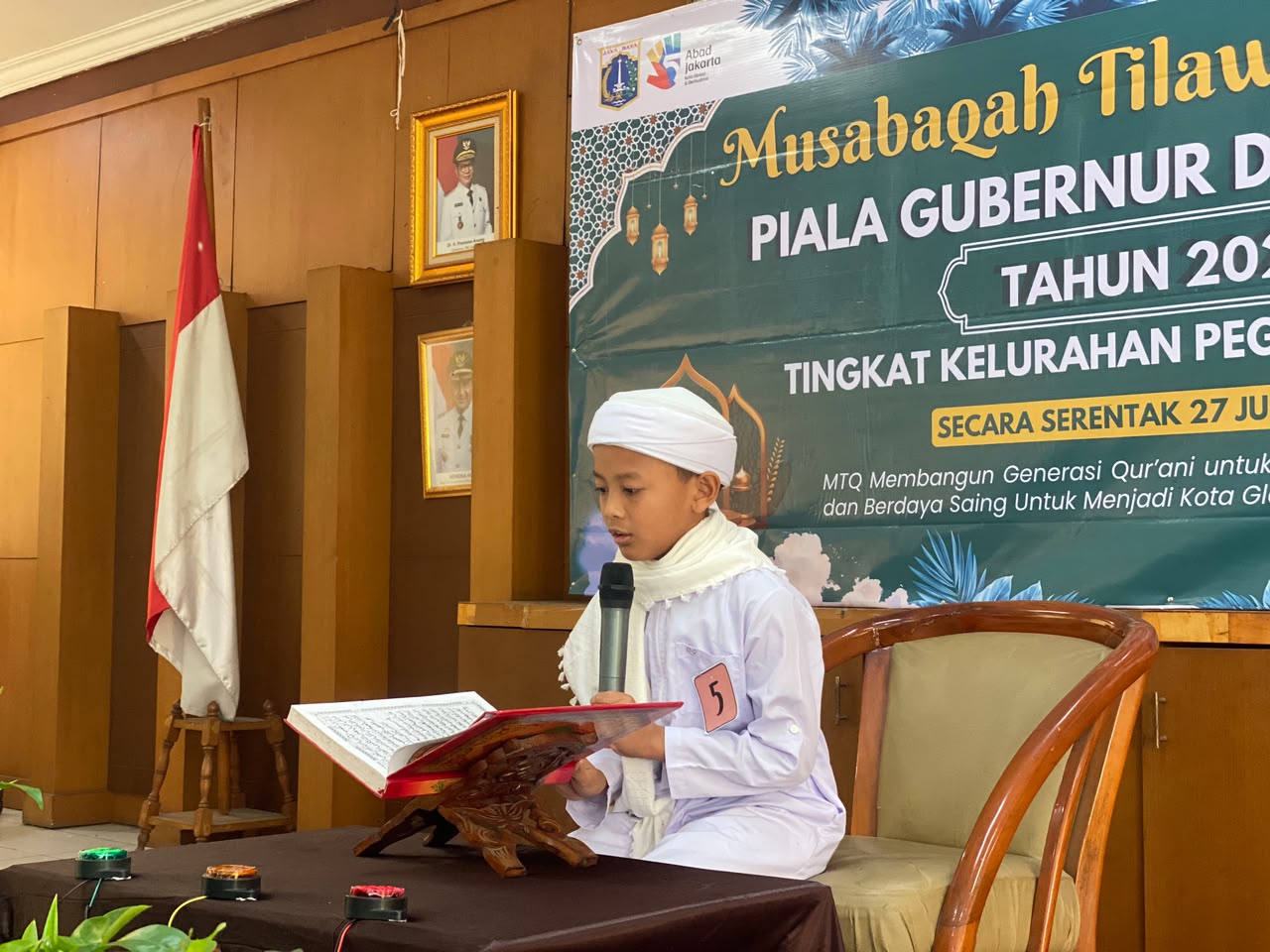 Lomba MTQ Piala Gubernur DKI Jakarta Tingkat Kelurahan Pegangsaan Dua 1