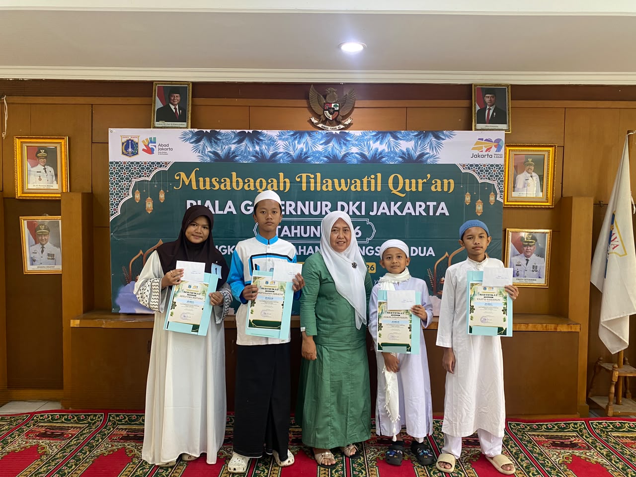 Lomba MTQ Piala Gubernur DKI Jakarta Tingkat Kelurahan Pegangsaan Dua 3