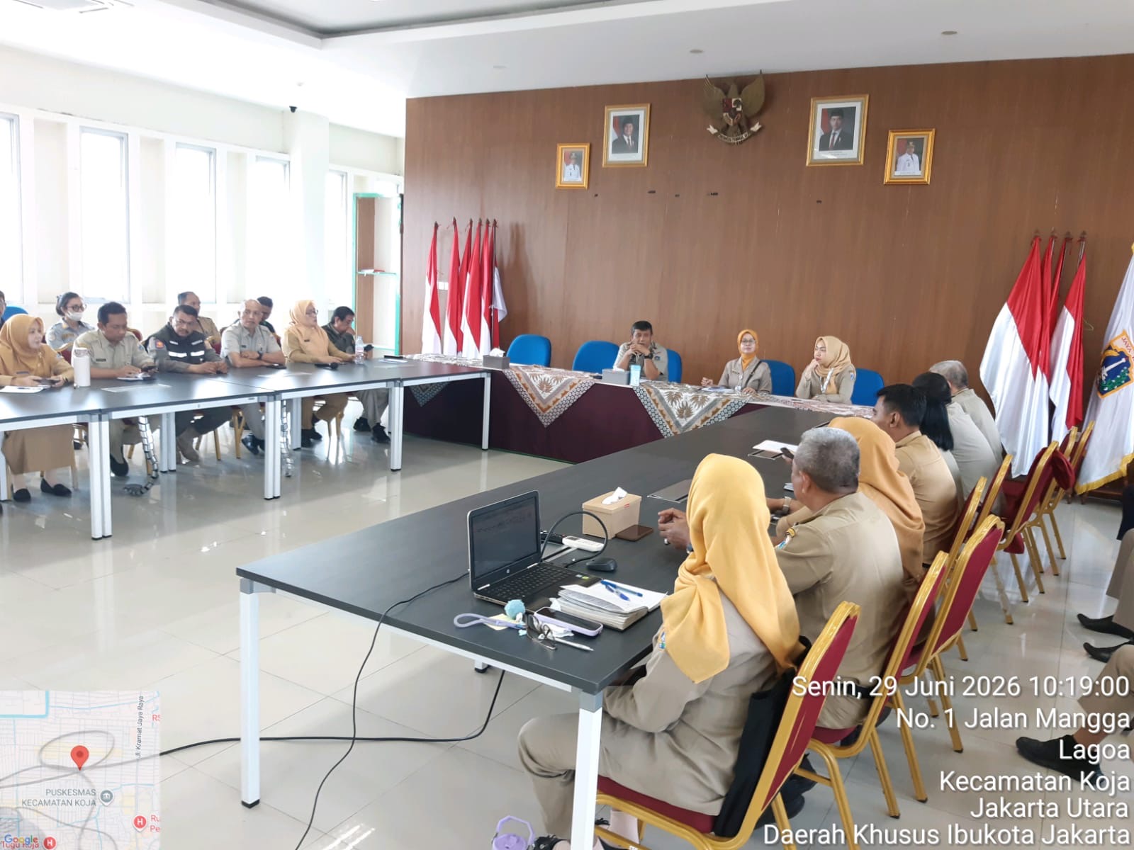 Rapat Koordinasi Tingkat Kecamatan Koja 1