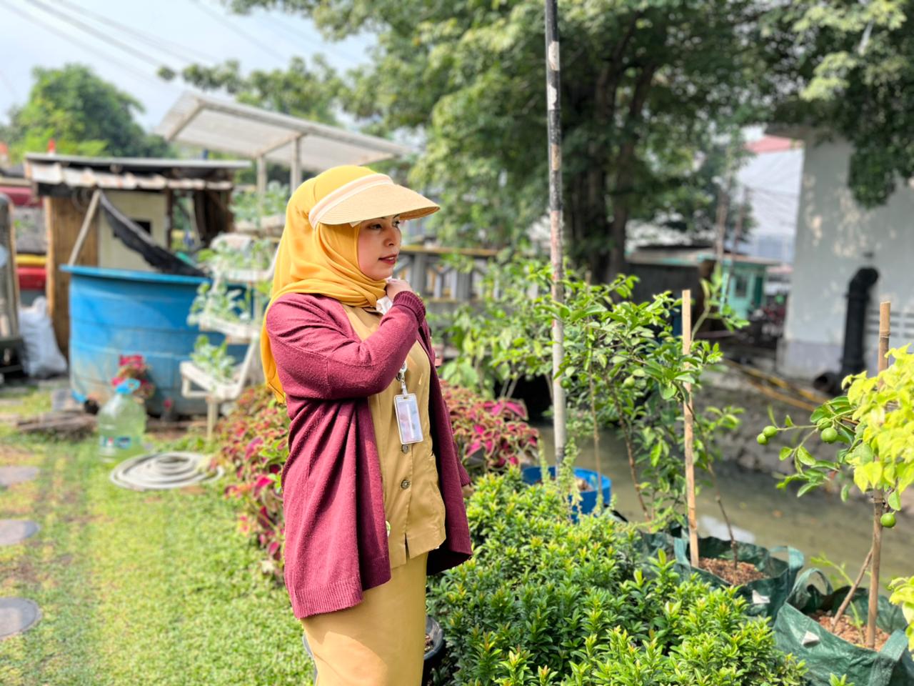 Monitoring Kasi Ekbang Terkait Penataan Kawasan TW 3 dan Pengembangan Hidroponik Zona PPSU Kelurahan Pademangan Timur Selasa, 30 Juni 2026 7