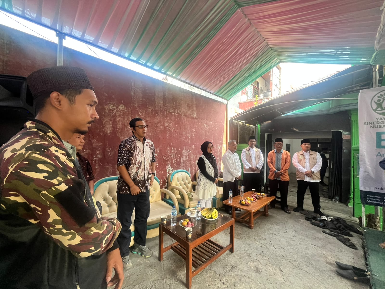 Peringatan hari besar islam Muharrmam santunan yatim dan duafa. 2
