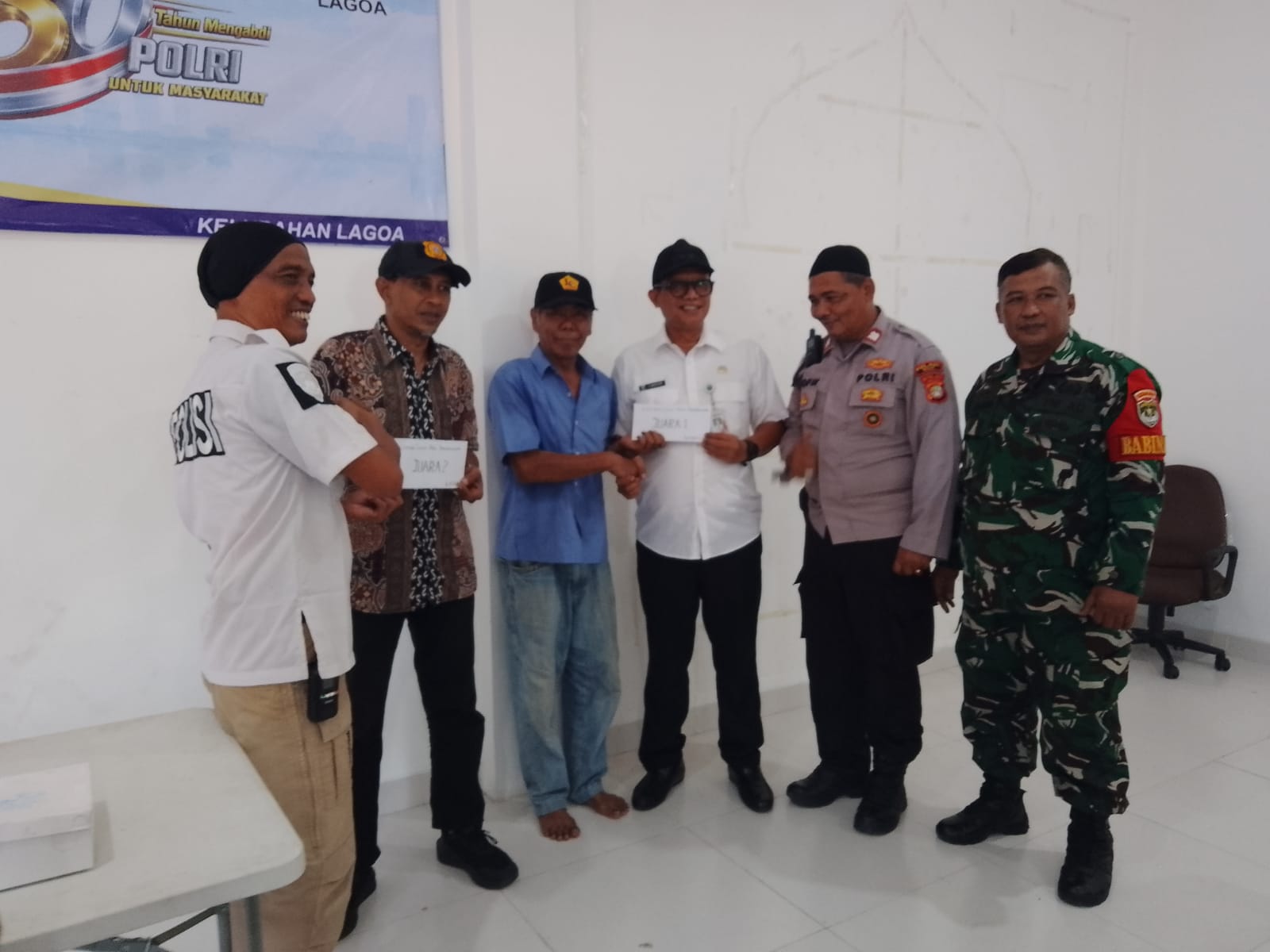 Komponen Masyarakat Kelurahan Lagoa Peringati HUT Bhayangkara ke-80 5