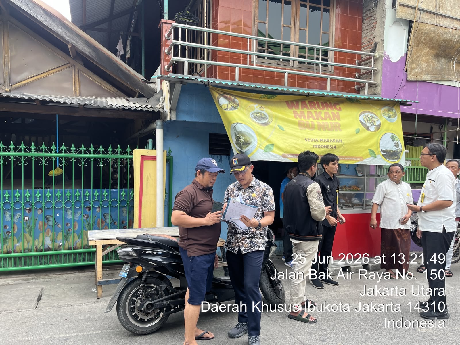 Kasie Pemerintahan Kelurahan Tanjung Priok Melaksanakan Sidang Panitia Pemeriksaan Tanah "A" di RW.013 3