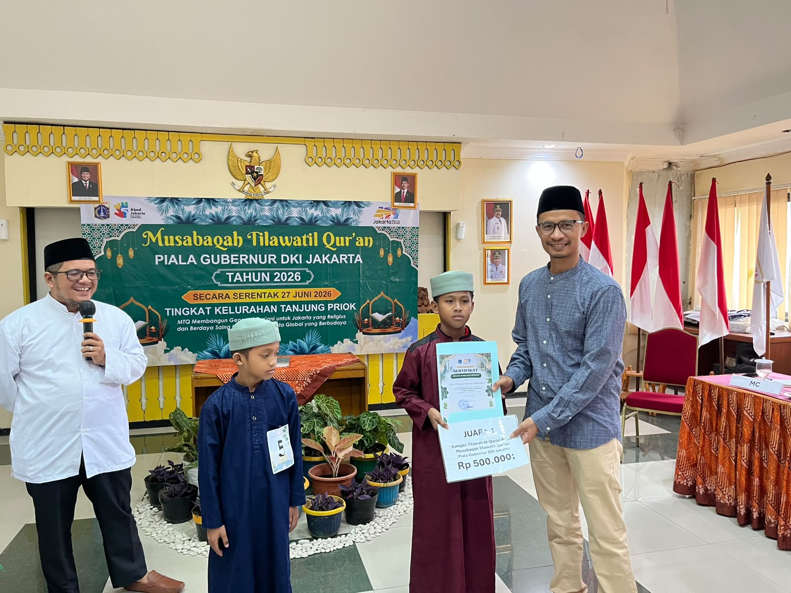 Musabaqah Tilawatil Qur'an (MTQ) Piala Gubernur DKI Jakarta Tingkat Kelurahan Tanjung Priok 2