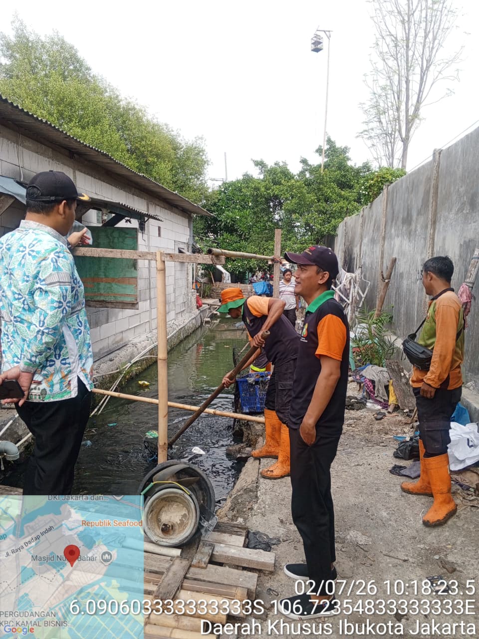 Perkuat Sinergi Pengelolaan Sumber Daya Air, Kelurahan Kamal Muara dan UPS Badan Air Kecamatan Penjaringan Bahas Penanganan Kali Perbatasan 3