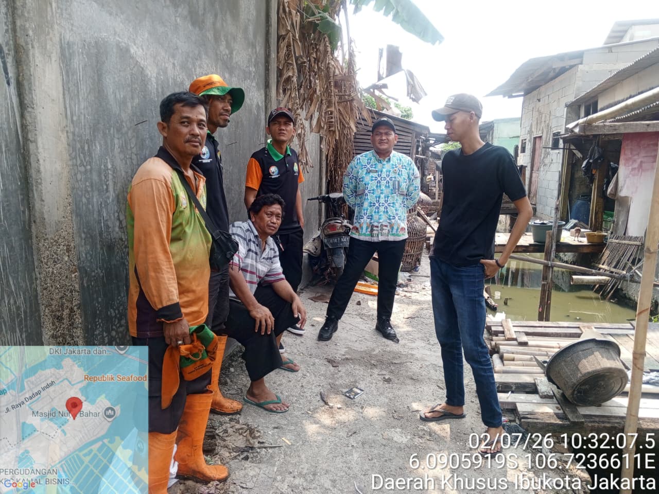 Perkuat Sinergi Pengelolaan Sumber Daya Air, Kelurahan Kamal Muara dan UPS Badan Air Kecamatan Penjaringan Bahas Penanganan Kali Perbatasan 2