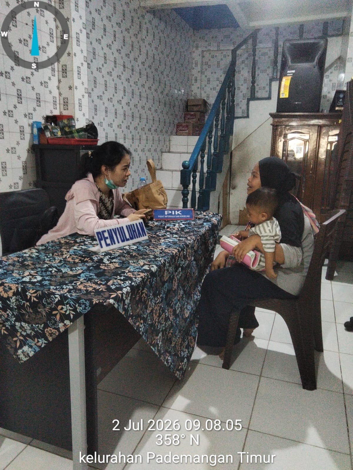 Pelaksanaan Posyandu Balita dan Lansia RW 009 Kelurahan Pademangan Timur 3