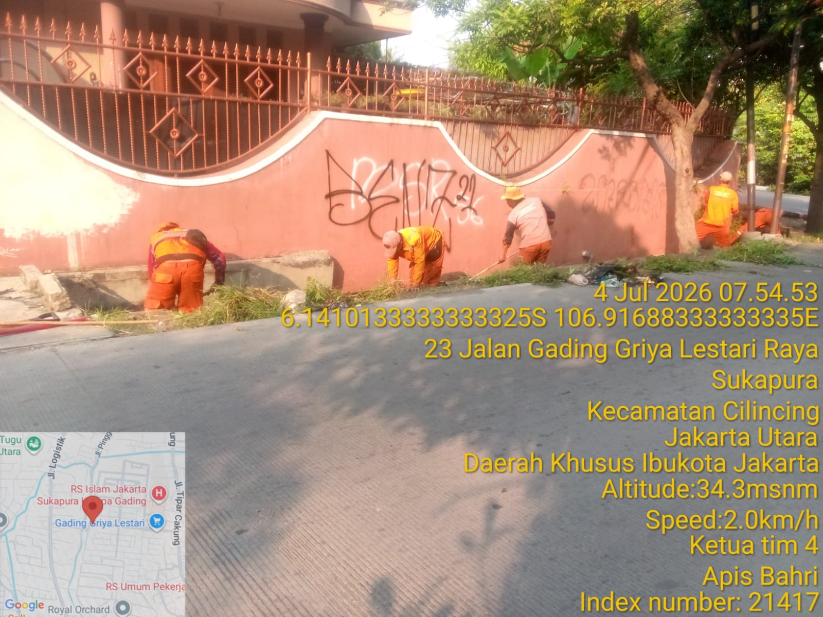 Menjaga RT 003 RW 009 Kelurahan Sukapura Tetap Nyaman dan Asri 1