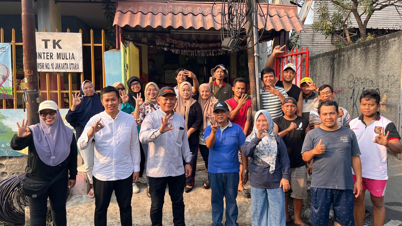 Antisipasi Genangan dan DBD, Jajaran Kelurahan Sunter Jaya Monitoring Kerja Bakti Massal di RW 03 1