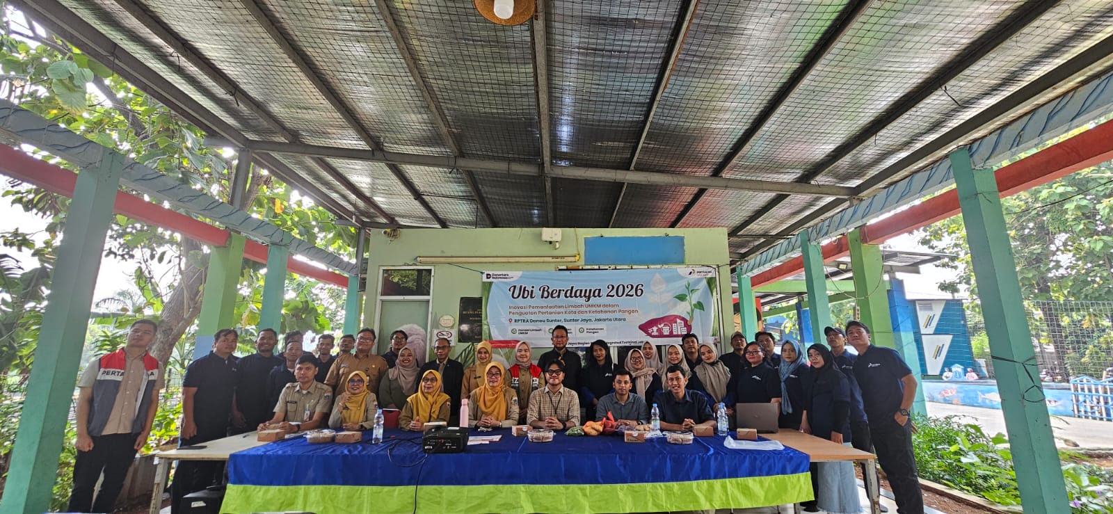 Dorong Kemandirian Pangan, Kelurahan Sunter Jaya Gelar Pelatihan Inovasi Pemanfaatan Limbah UMKM untuk Pertanian Kota "Ubi Berdaya" 1