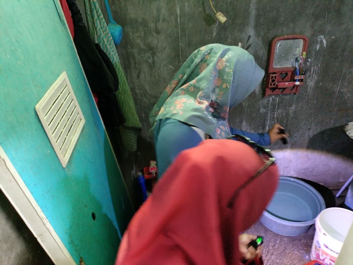 Kegiatan Pemberantasan Sarang Nyamuk (PSN) di Wilayah RW.09 Kelurahan Tanjung Priok 1