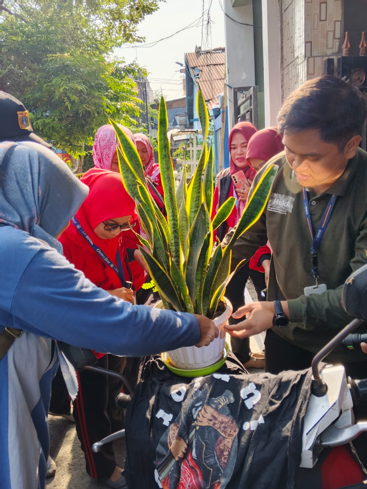 Kegiatan Pemberantasan Sarang Nyamuk (PSN) di Wilayah RW.09 Kelurahan Tanjung Priok 3
