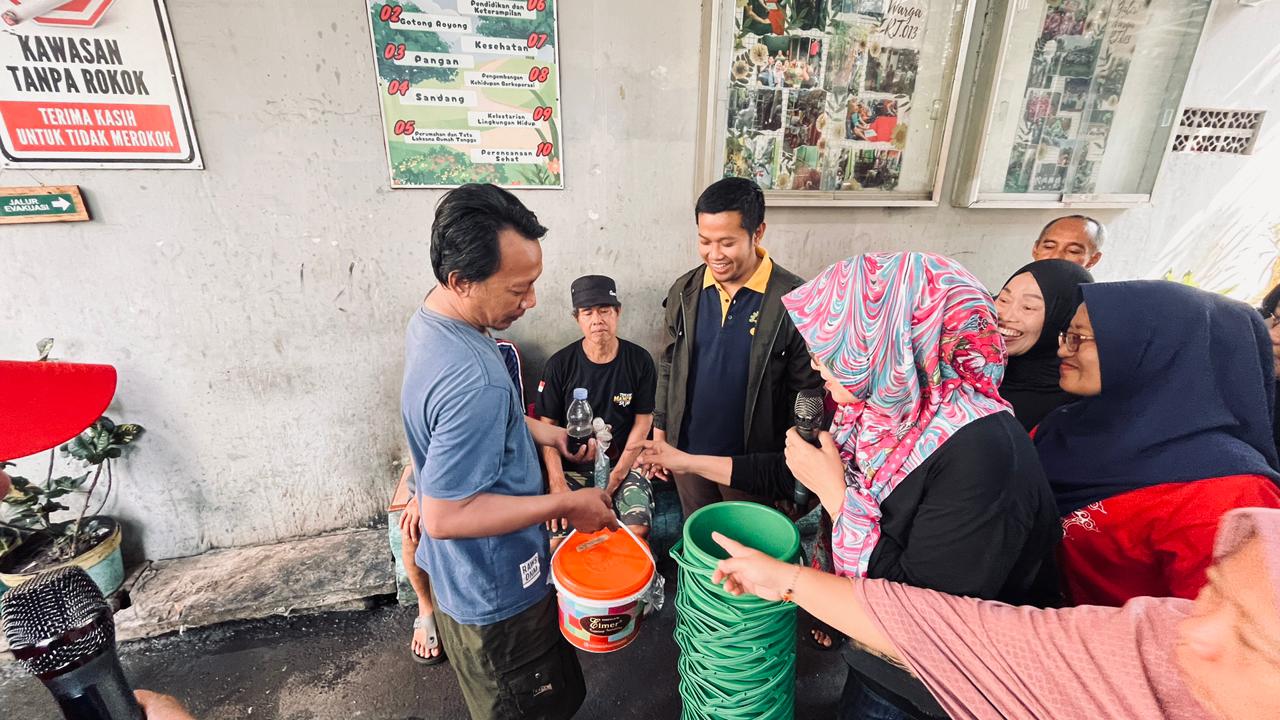 Tiga Aksi di RW 01: Jajaran Kelurahan Sunter Jaya Monitoring Ketahanan Pangan hingga Gencarkan Sosialisasi Damkar 6