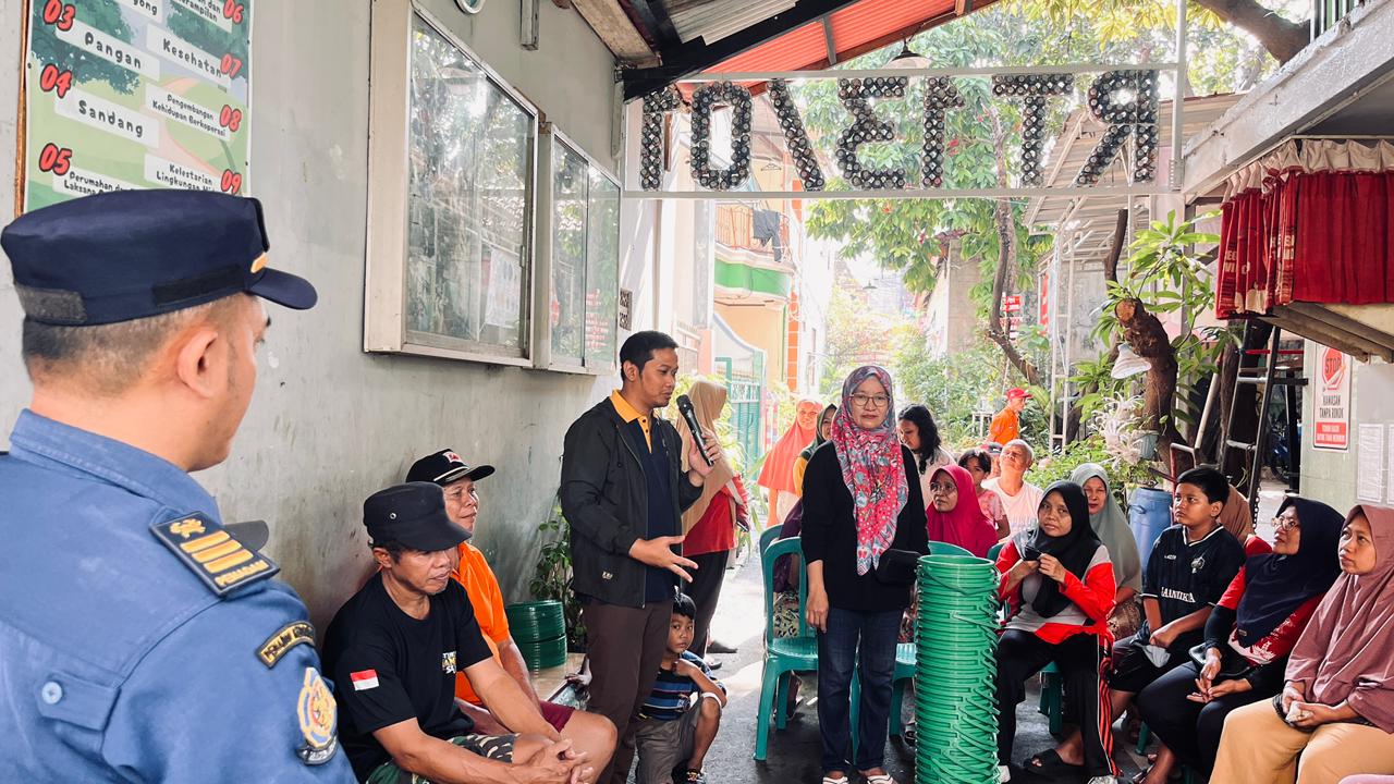 Tiga Aksi di RW 01: Jajaran Kelurahan Sunter Jaya Monitoring Ketahanan Pangan hingga Gencarkan Sosialisasi Damkar 9