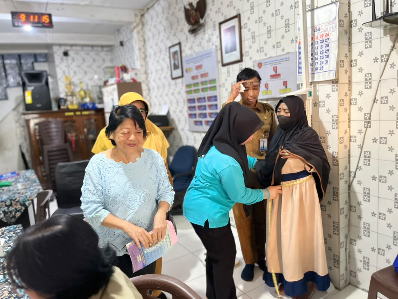 Kegiatan Posyandu Lansia RW 009 Kelurahan Pademangan Timur 4