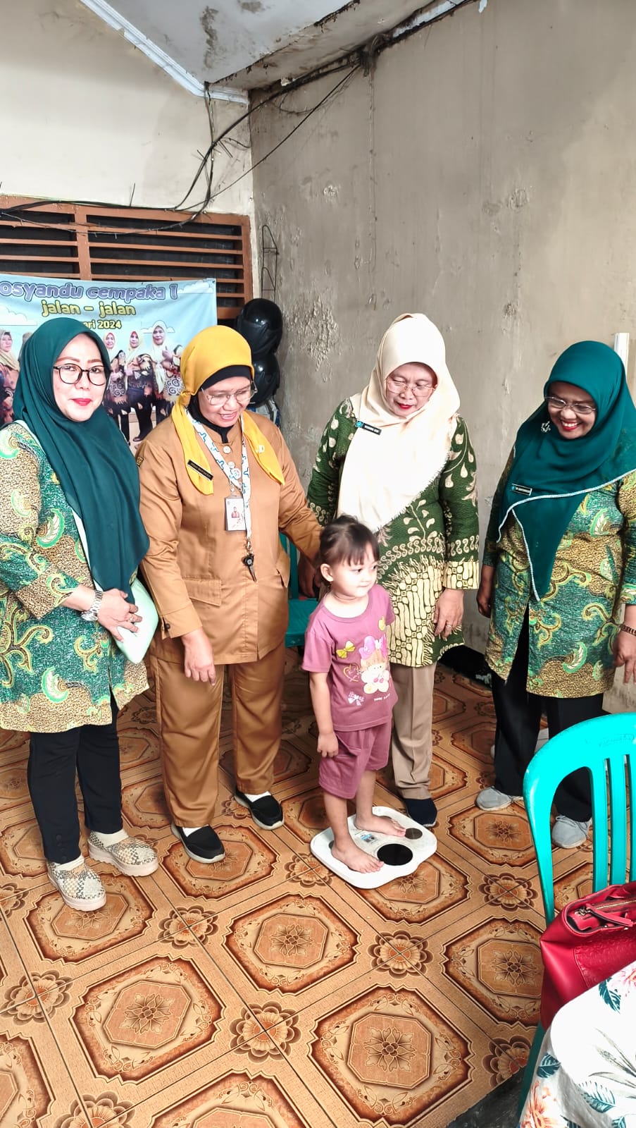 Giat Monitoring Posyandu Balita di Lingkungan RW 01 dan RW 02 Kelurahan Sukapura 2