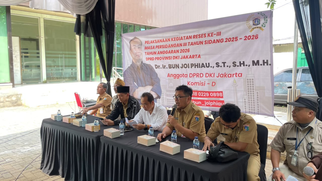 Kegiatan Reses Anggota DPRD DKI Jakarta Serap Aspirasi Warga RW 12 Kelurahan Pademangan Barat 1