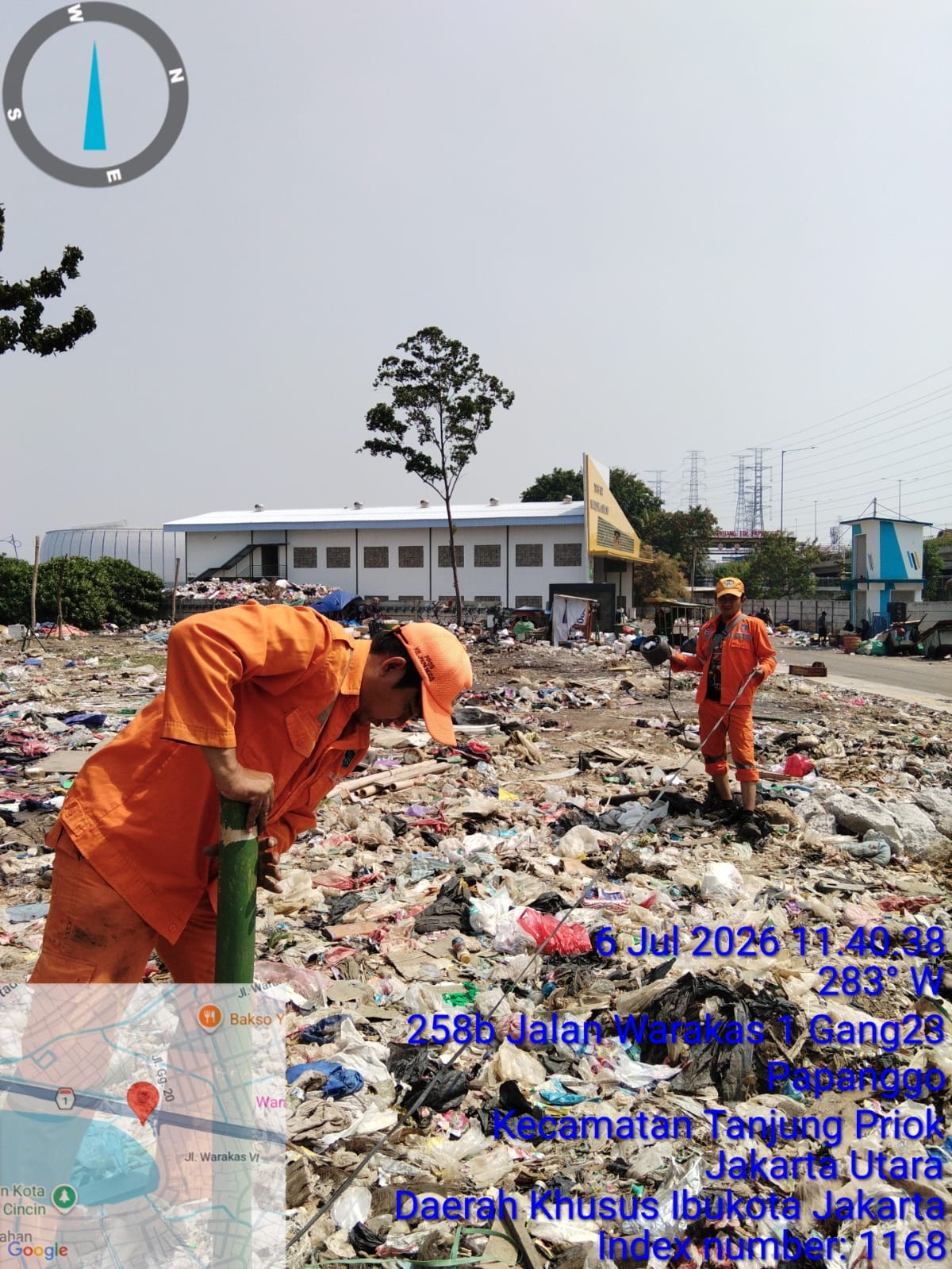 Kelurahan Papanggo Gelar Puskesmas Keliling dan Aksi Bersih Lingkungan untuk Tingkatkan Kesehatan serta Kebersihan Wilayah 5