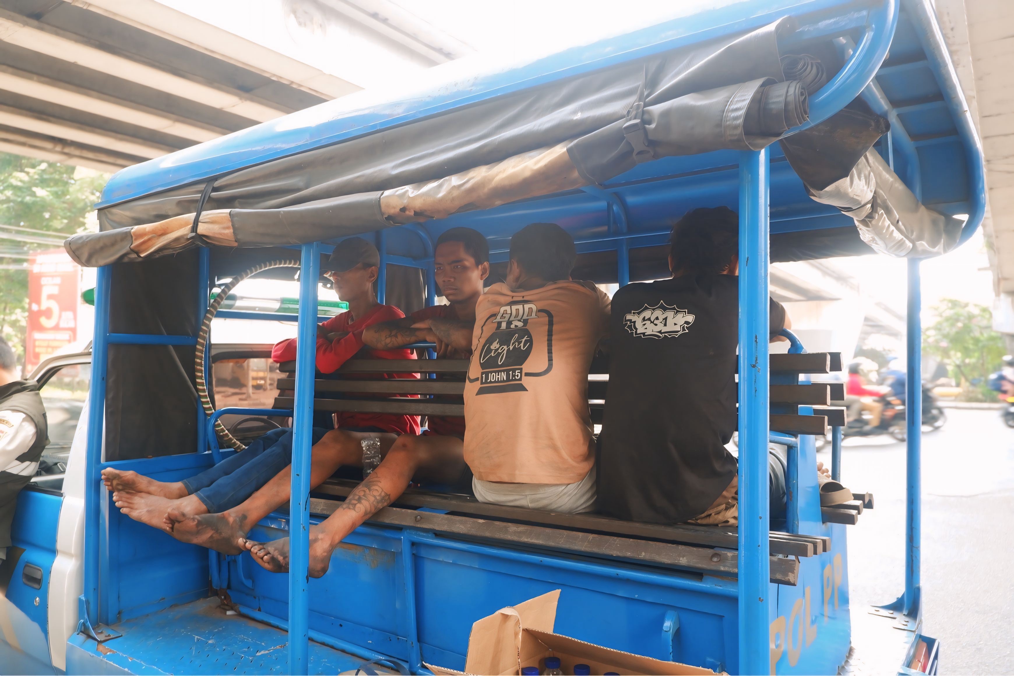Penataan Kawasan Kolong Layang Jembatan 3, Empat PPKS Berhasil Dijangkau 1