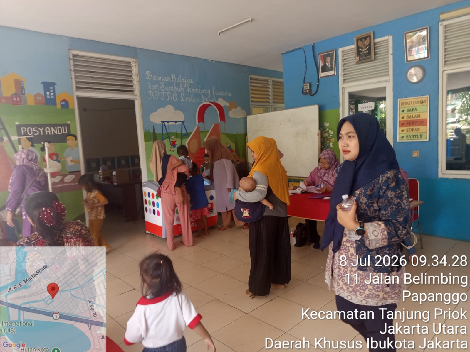 Posyandu Balita dan Lansia Mawar RW 008 Perkuat Pelayanan Kesehatan Masyarakat di Kelurahan Papanggo 5