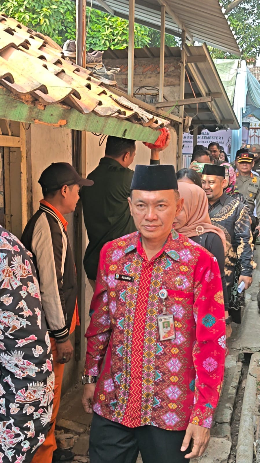 Lurah Rawa Badak Selatan Hadiri Peresmian Program Bedah Rumah BAZNAS (BAZIS) Tahap I Tahun 2026 di Kelurahan Lagoa 10