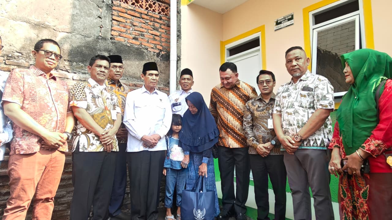 Lurah Rawa Badak Selatan Hadiri Peresmian Program Bedah Rumah BAZNAS (BAZIS) Tahap I Tahun 2026 di Kelurahan Lagoa 7
