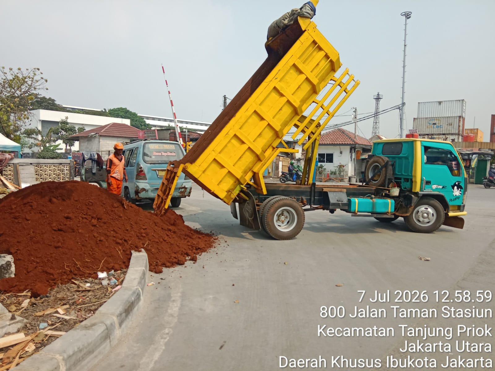 Penataan Taman LPS Terminal Tanjung Priok 2