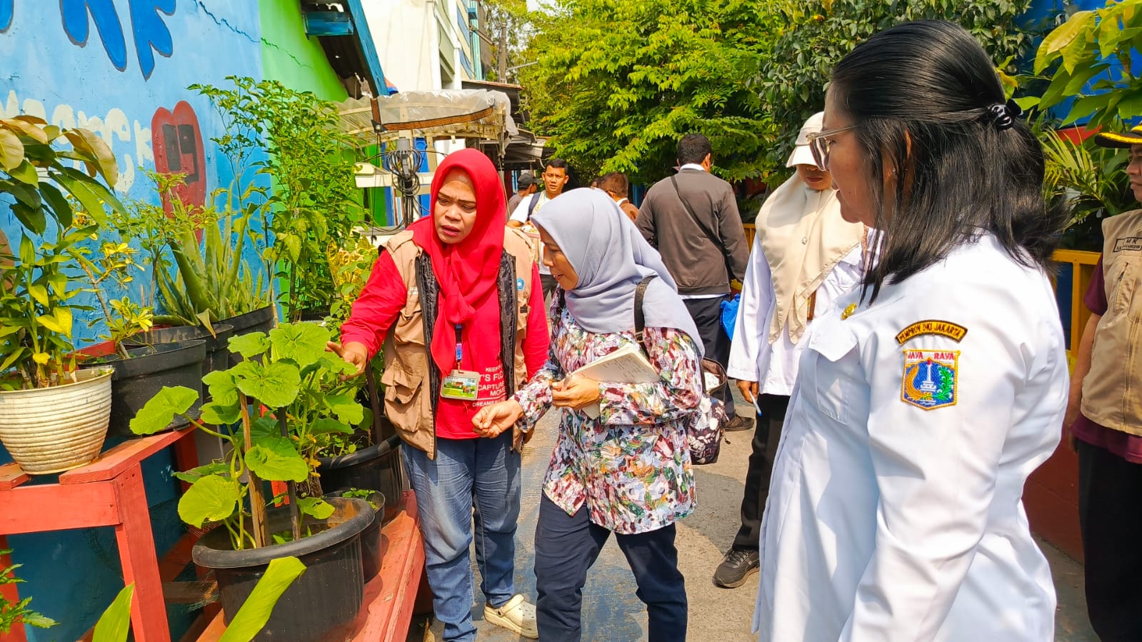 Verifikasi Lapangan Program Kampung Iklim (ProKlim) di RW.09 Kelurahan Tanjung Priok 4