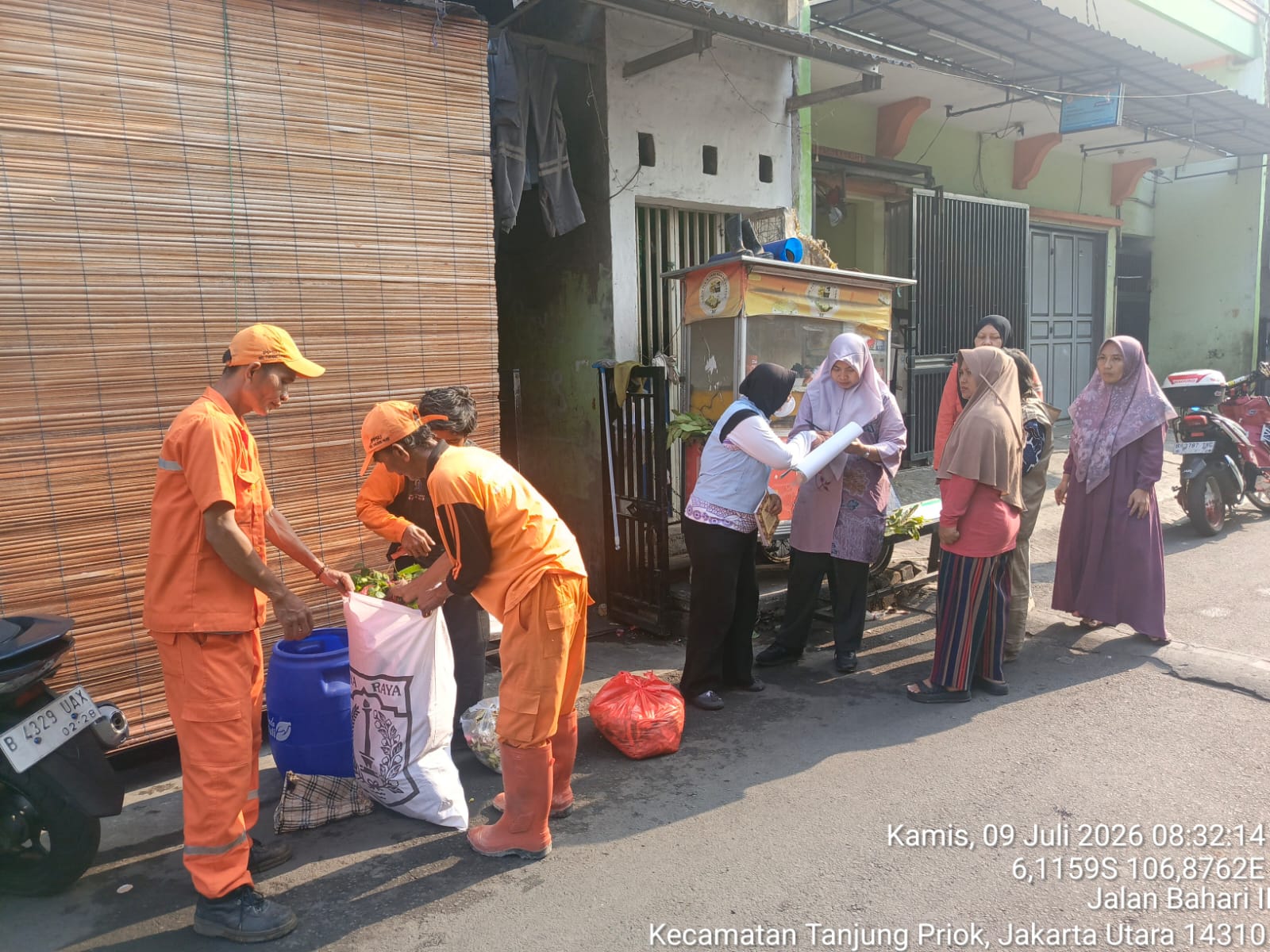 Monitoring Gerakan Pilah Sampah di RW.04 Kelurahan Tanjung Priok 4