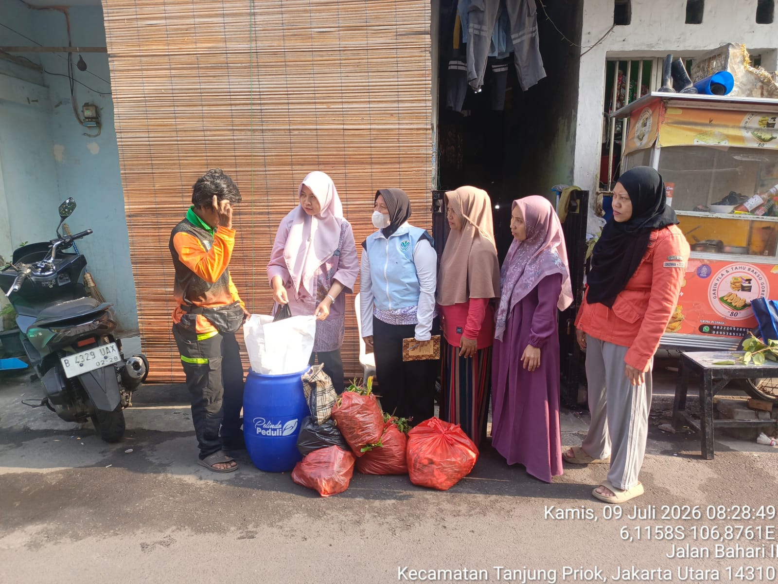 Monitoring Gerakan Pilah Sampah di RW.04 Kelurahan Tanjung Priok 3