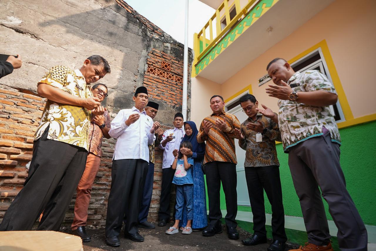 PERESMIAN BEDAH RUMAH SEMESTER 1 YANG BERLOKASI DI KELURAHAN LAGOA, KECAMATAN KOJA , KOTA ADMINISTRASI JAKARTA UTARA 5