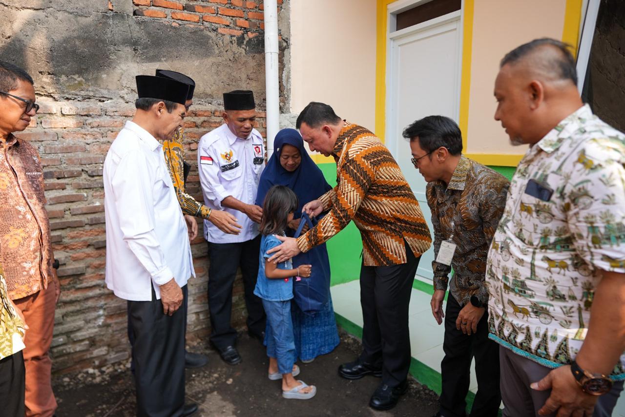 PERESMIAN BEDAH RUMAH SEMESTER 1 YANG BERLOKASI DI KELURAHAN LAGOA, KECAMATAN KOJA , KOTA ADMINISTRASI JAKARTA UTARA 4