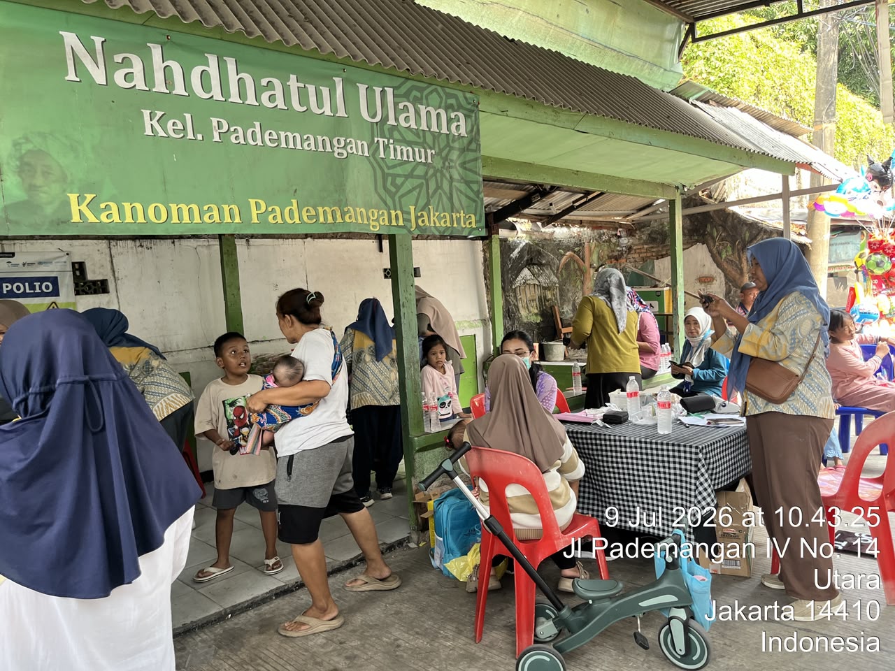 Monitoring Kegiatan Posyandu RW 001 Wilayah Kelurahan Pademangan Timur 3
