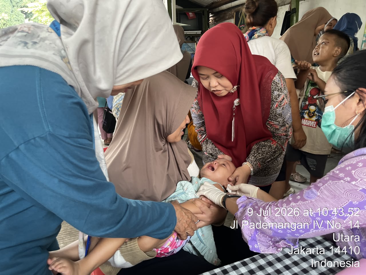 Monitoring Kegiatan Posyandu RW 001 Wilayah Kelurahan Pademangan Timur 1