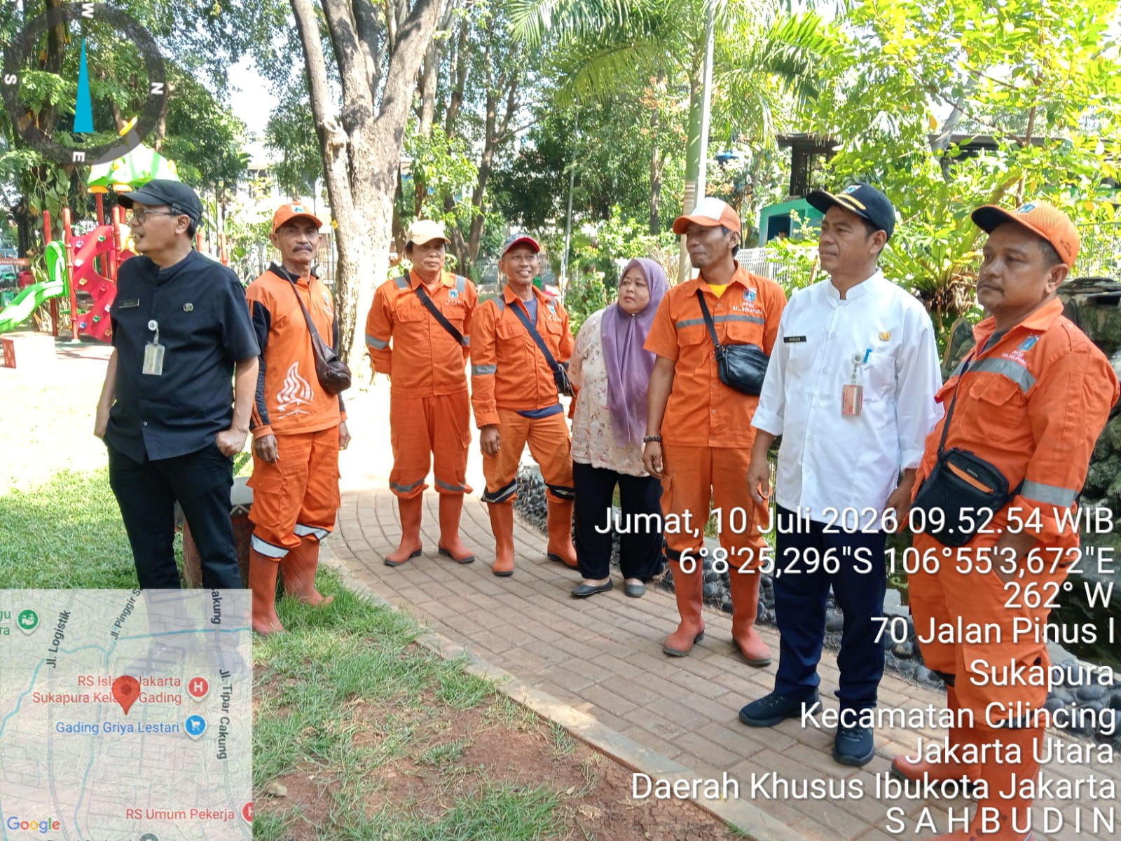 Perkuat Sinergitas, Lurah Sukapura Kumpulkan Para Ketua Tim PPSU 1