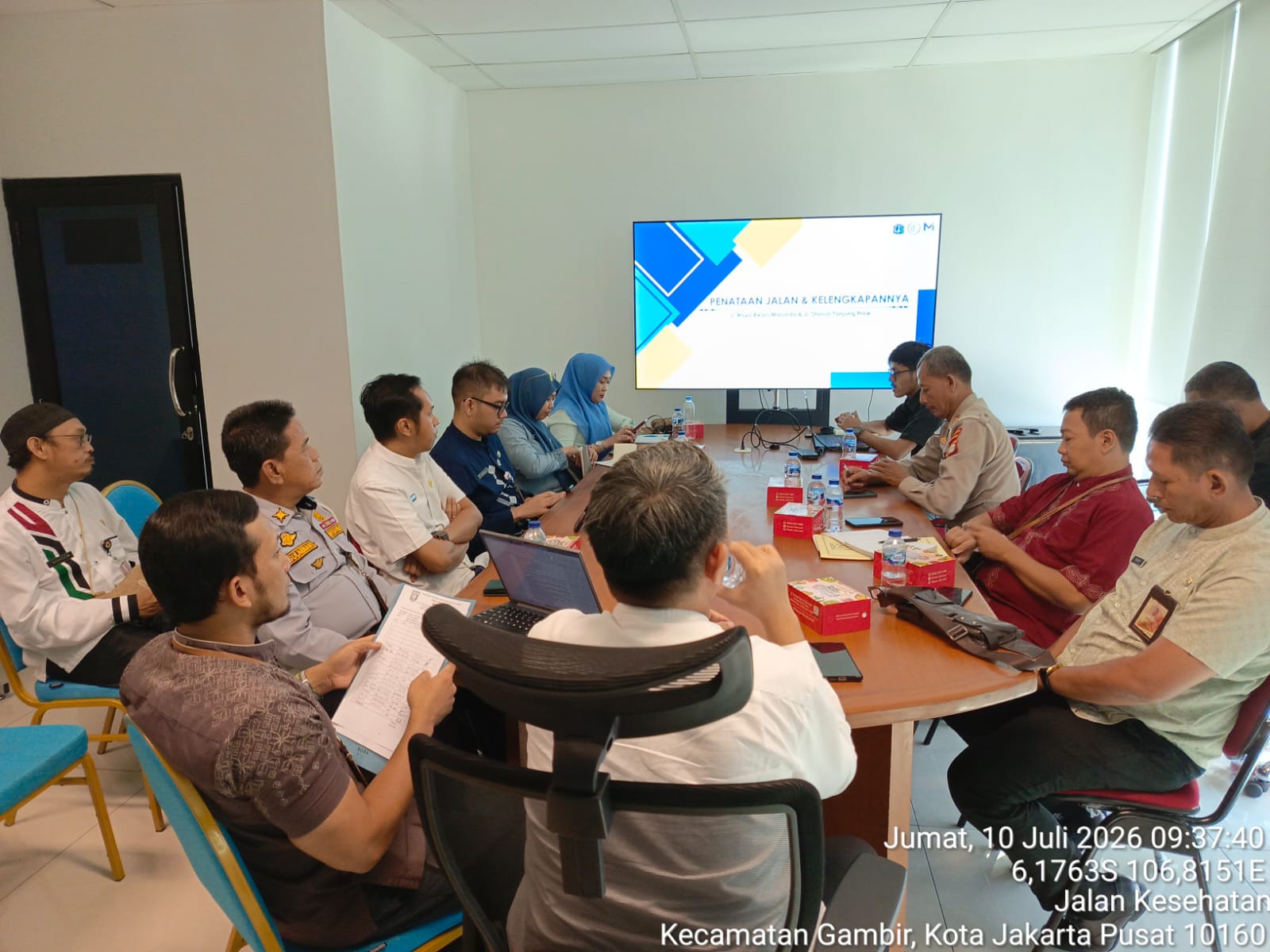 Rapat Rekayasa Lalu Lintas Peningkatan Jalan di Ruas Jalan Akses Marunda, Jalan Taman Stasiun dan Jalan Raya Cilincing Kota Administrasi Jakarta Utara 1