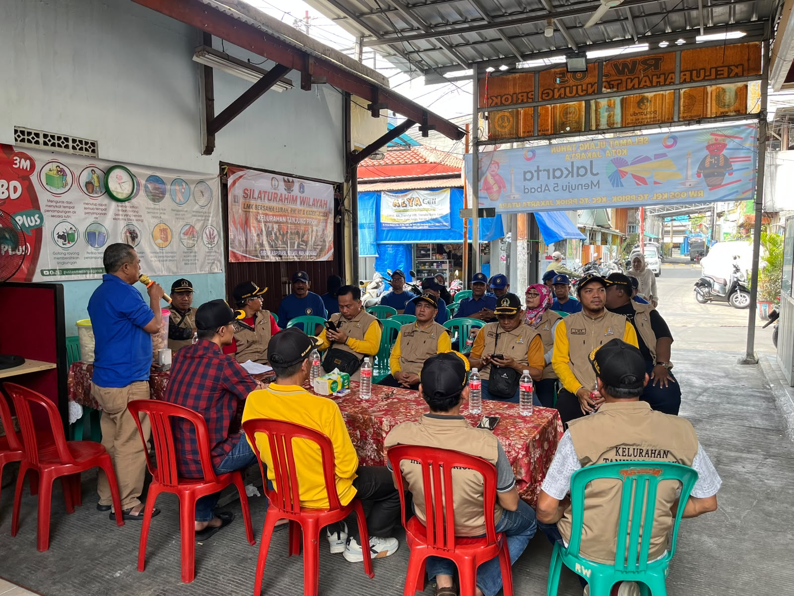 Silaturahmi Wilayah Lembaga Masyarakat Kelurahan (LMK) di RW.05 Kelurahan Tanjung Priok 2