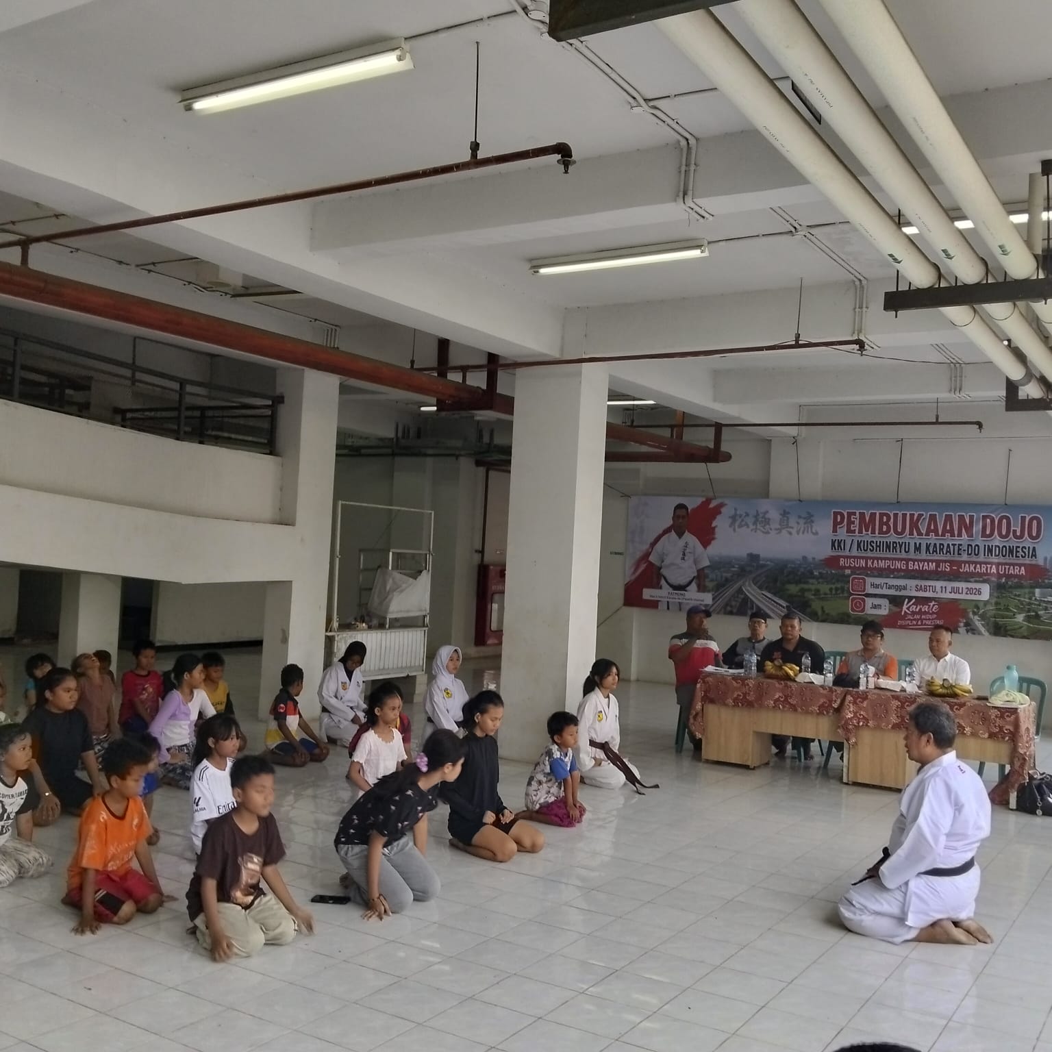 Pembukaan Dojo KKI/Kushinryu M Karate-DO Indonesia di Rusun Kampung Bayam Dorong Pembinaan Karakter Generasi Muda 4
