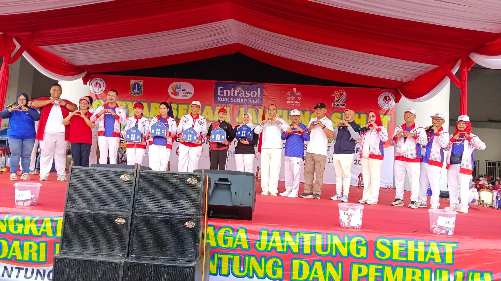 Gebyar Senam Jantung Sehat Semarakkan Semangat Hidup Sehat Menuju 5 Abad Kota Jakarta 2