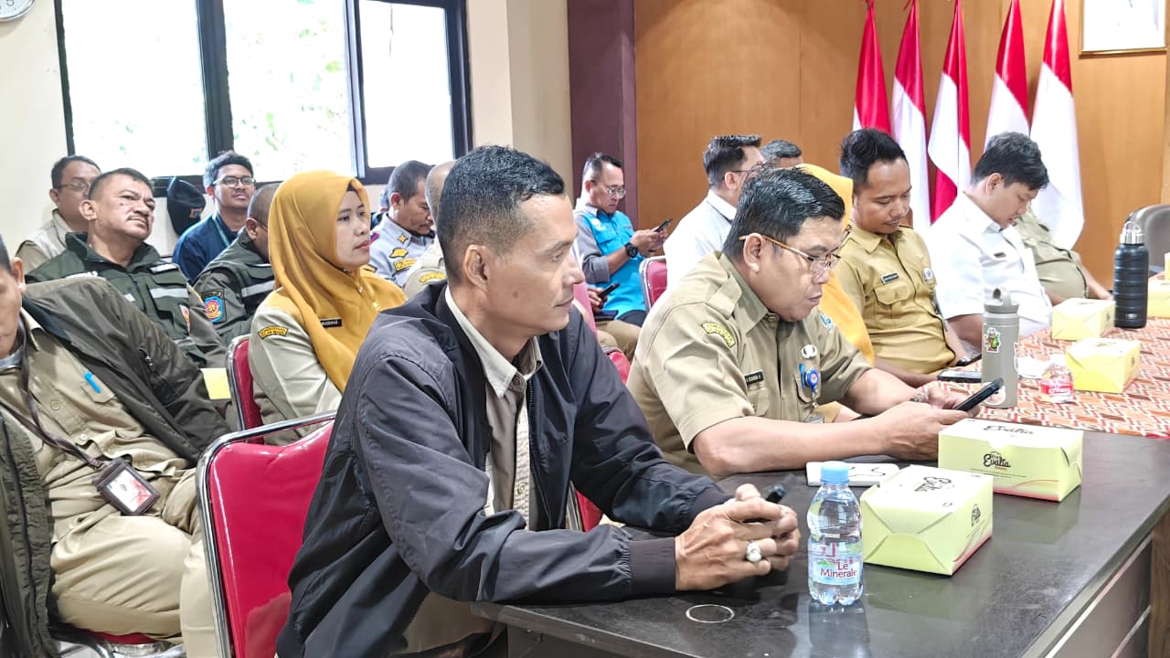 Lurah Rawa Badak Selatan Hadiri Rapat Koordinasi Mingguan Tingkat Kecamatan Koja 2