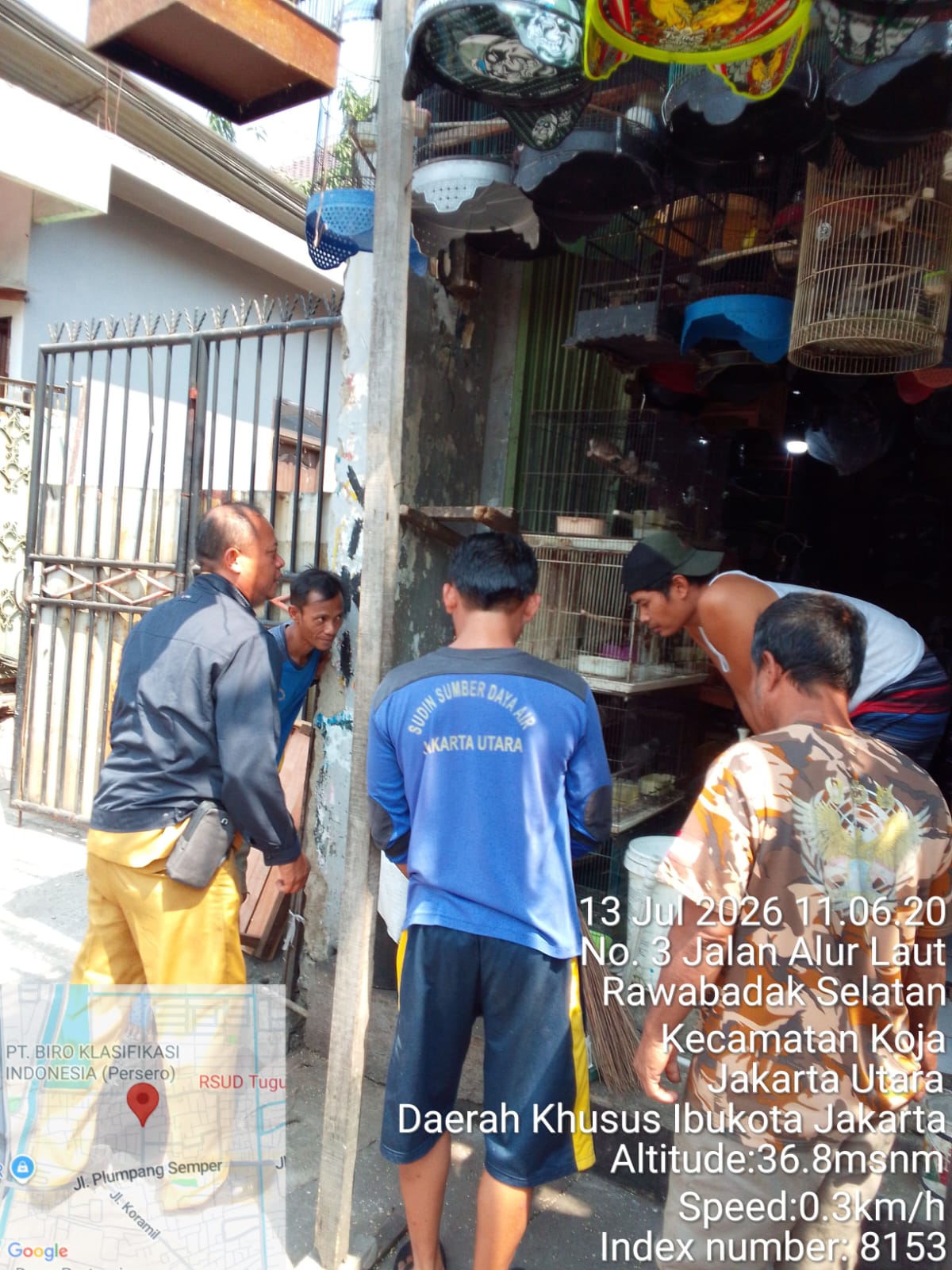 Kasi Ekonomi dan Pembangunan Monitoring Pengerukan Lumpur di Jalan Alur Laut 1