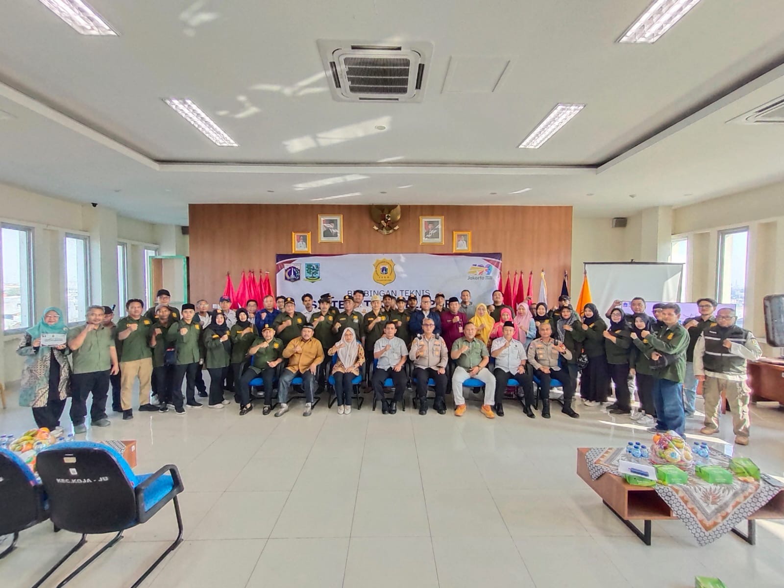 Bimbingan Teknis Sistematika Pelaporan FKDM se Kecamatan Koja 2