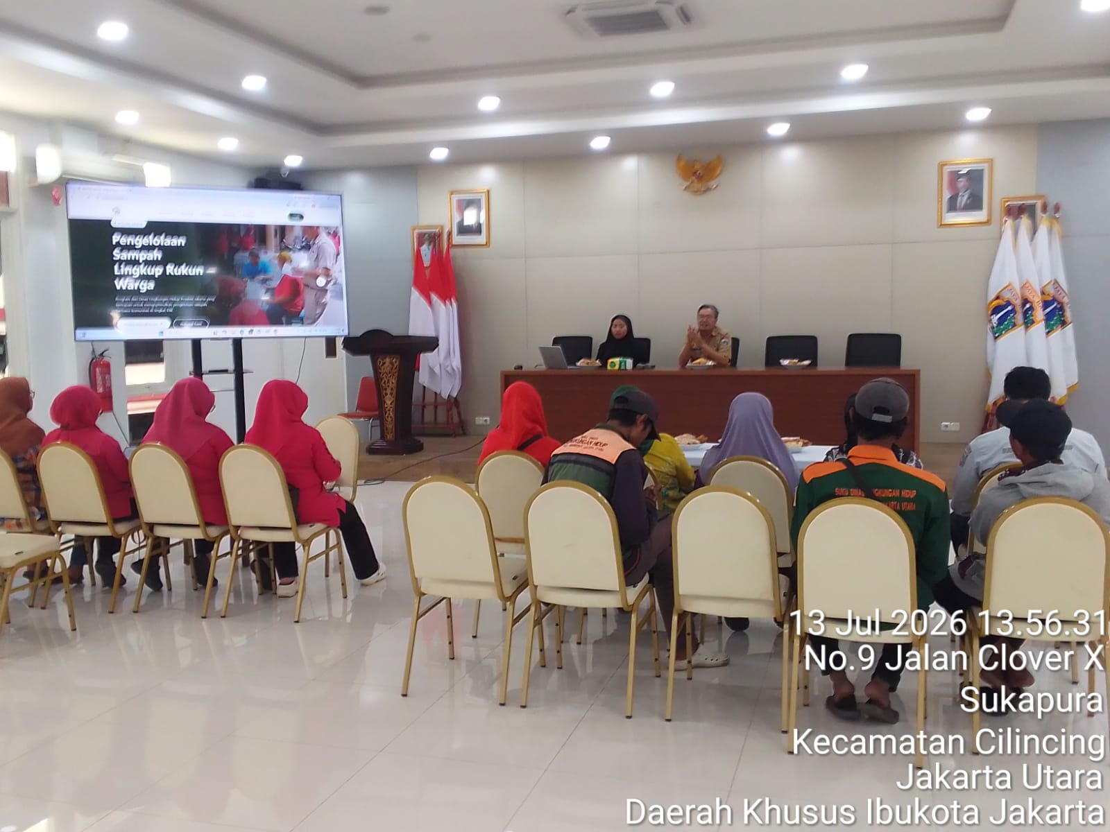 Tingkatkan Akurasi Data Sampah, Kelurahan Sukapura Sosialisasikan Penginputan "Rumah Memilah" bagi Petugas GPS dan Pendamping RW 1