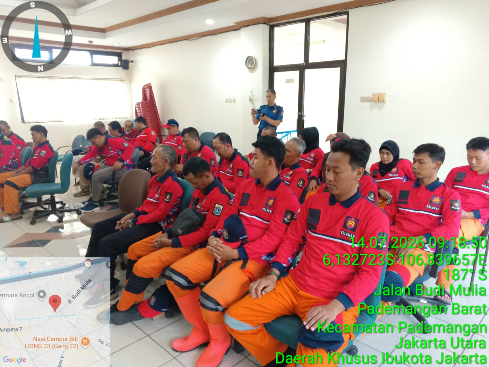 Pembentukan dan Pembinaan REDKAR Perkuat Kesiapsiagaan Masyarakat di Kelurahan Pademangan Barat 2