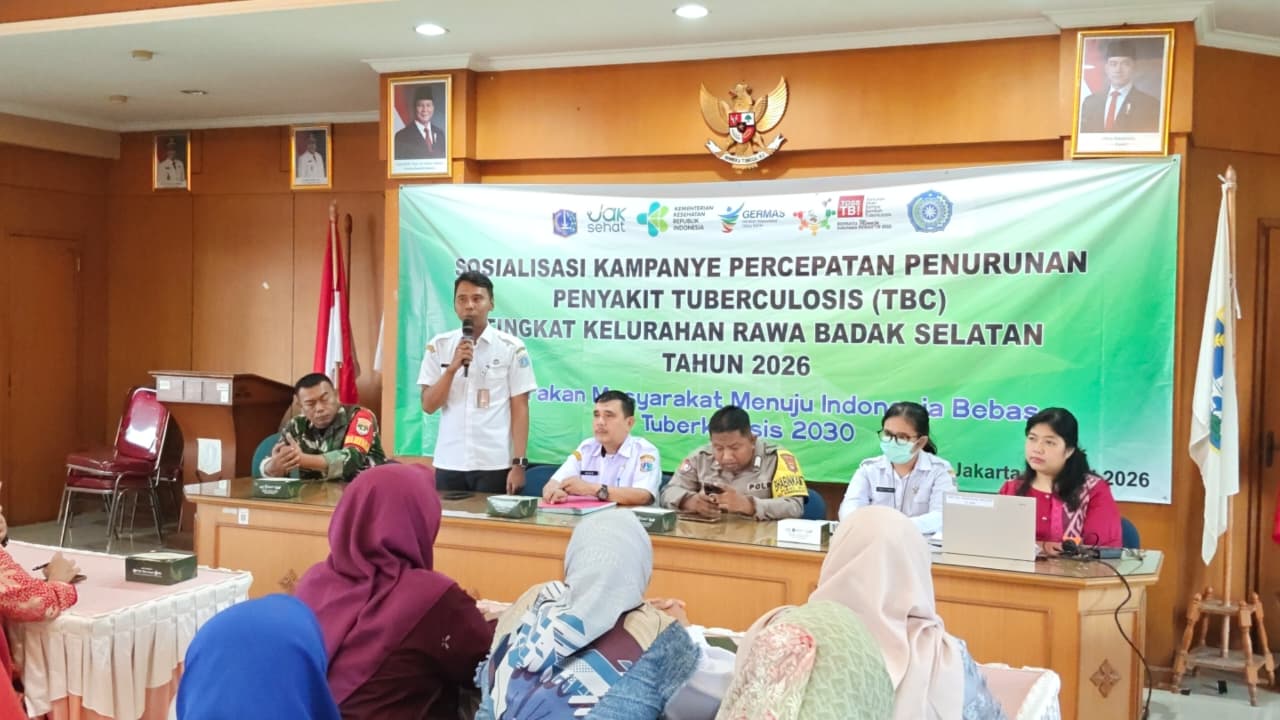 Kelurahan Rawa Badak Selatan Gelar Sosialisasi Kampanye Percepatan Penurunan Tuberkulosis (TBC) Tahun 2026 1