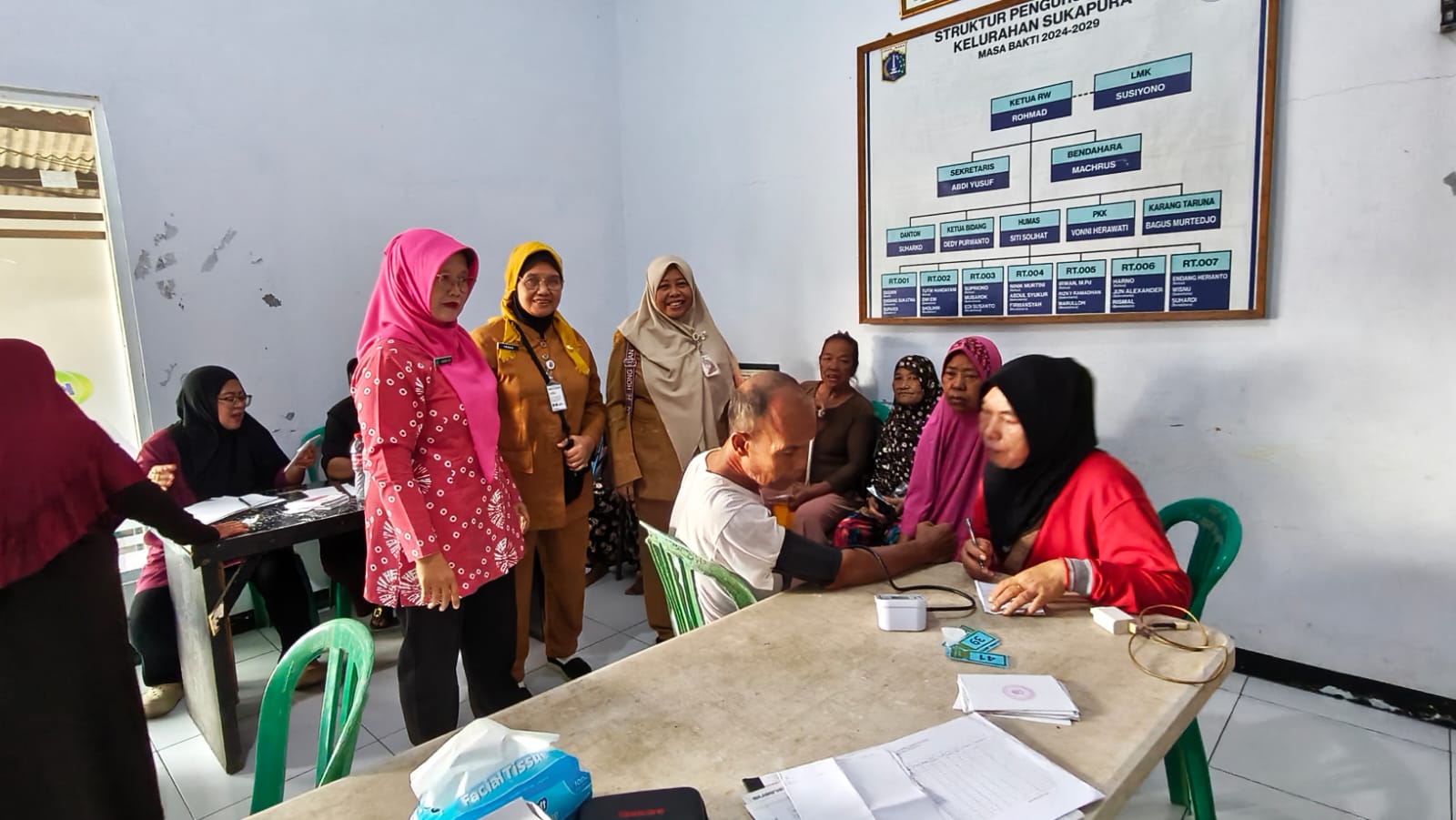 Optimalkan Kesehatan Lansia, Kelurahan Sukapura Monitoring Kegiatan Posyandu di RW 10 1