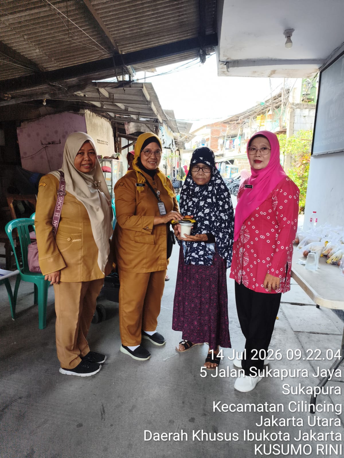 Optimalkan Kesehatan Lansia, Kelurahan Sukapura Monitoring Kegiatan Posyandu di RW 10 2