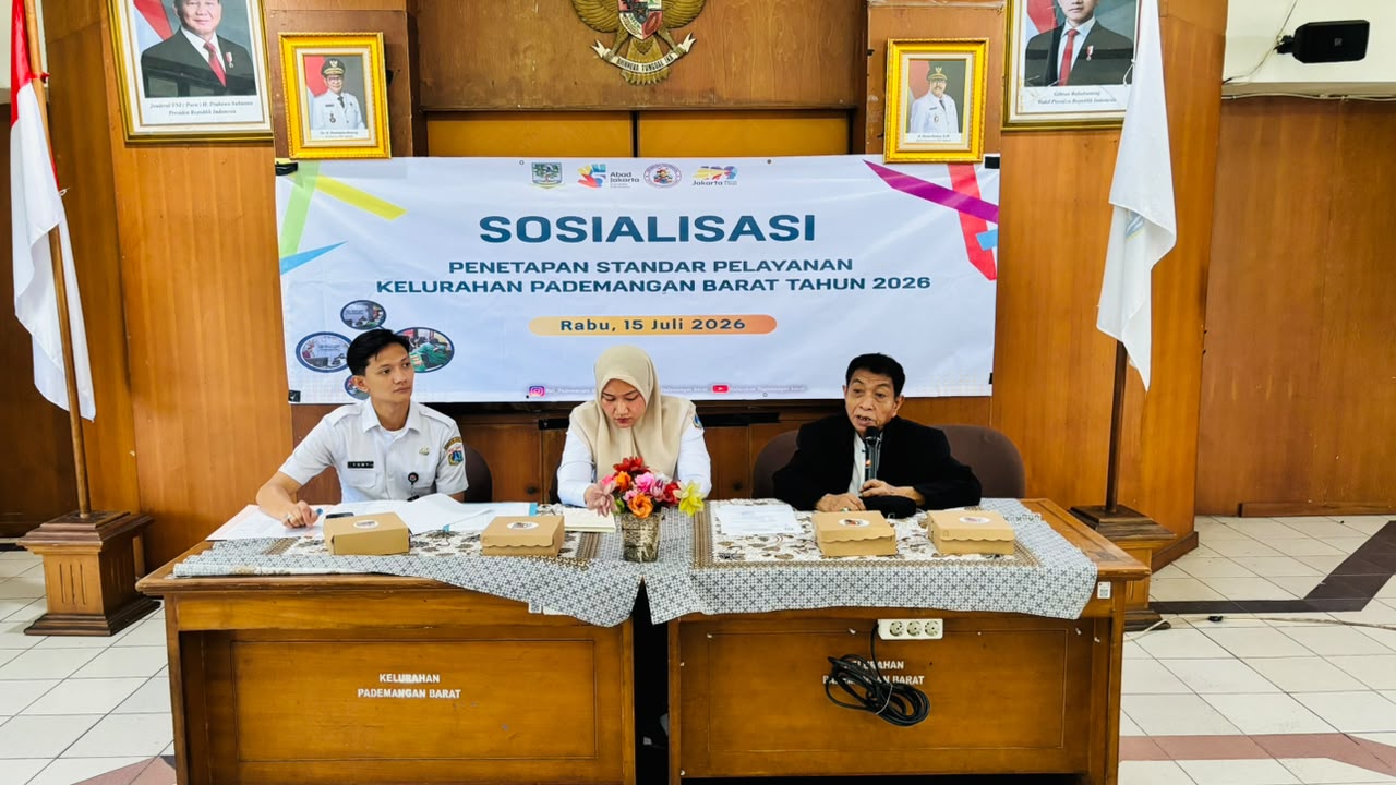 Kelurahan Pademangan Barat Gelar Rapat Pembahasan Standar Pelayanan Libatkan Berbagai Pemangku Kepentingan 1