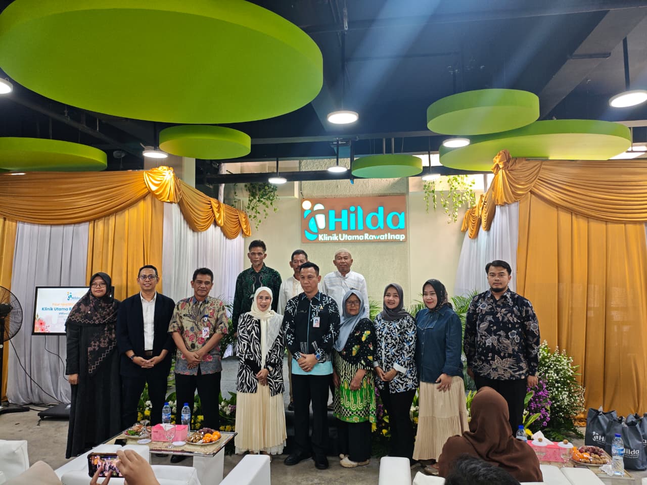 Grand Opening Klinik Hilda Utama Rawat Inap, berlokasi di kelurahaan lagoa , kecamatan koja 5